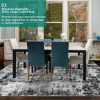 Large Modern Abstract Rugs Living Room Non-Slip