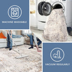 Large Modern Abstract Rugs Living Room Non-Slip