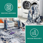 Large Modern Abstract Rugs Living Room Non-Slip