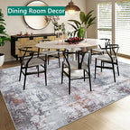 Large Modern Abstract Rugs Living Room Non-Slip