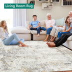 Large Modern Abstract Rugs Living Room Non-Slip