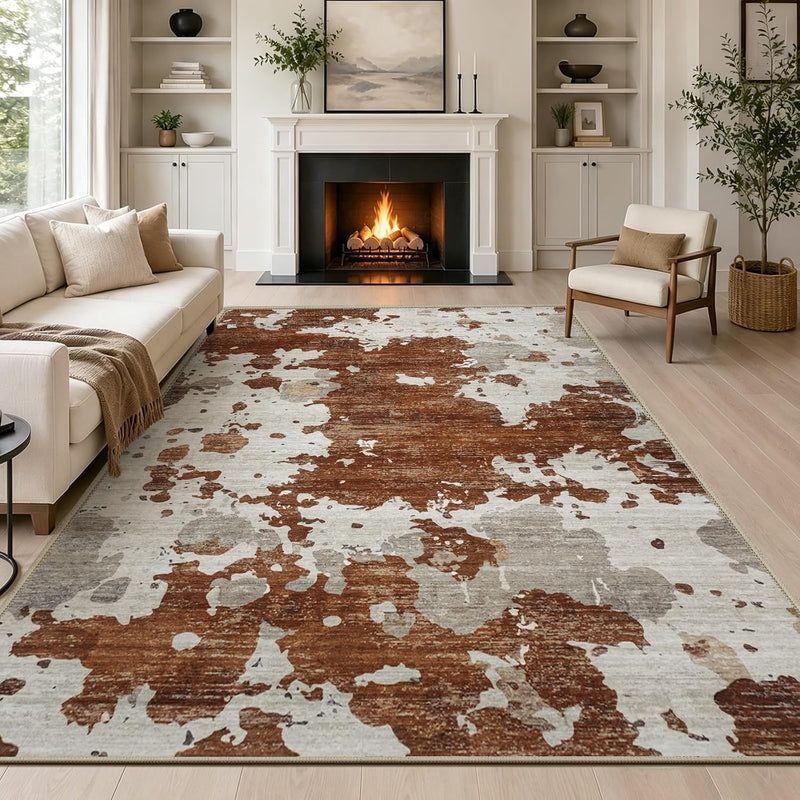 Large Modern Abstract Rugs Living Room Non-Slip