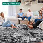 Large Modern Abstract Rugs Living Room Non-Slip