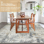 Large Modern Abstract Rugs Living Room Non-Slip
