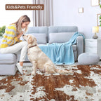 Large Modern Abstract Rugs Living Room Non-Slip