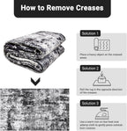 Large Modern Abstract Rugs Living Room Non-Slip