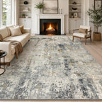 Large Modern Abstract Rugs Living Room Non-Slip