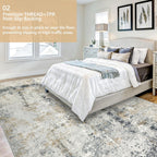 Large Modern Abstract Rugs Living Room Non-Slip