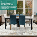 Large Modern Abstract Rugs Living Room Non-Slip