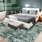 Large Modern Abstract Rugs Living Room Non-Slip