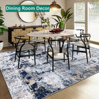 Large Modern Abstract Rugs Living Room Non-Slip