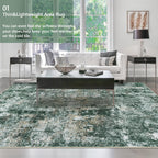 Large Modern Abstract Rugs Living Room Non-Slip