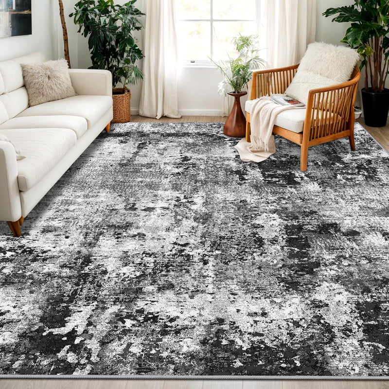 Large Modern Abstract Rugs Living Room Non-Slip