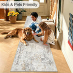 Large Modern Abstract Rugs Living Room Non-Slip