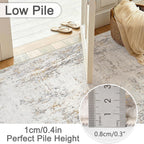 Large Modern Abstract Rugs Living Room Non-Slip
