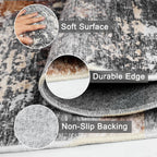 Large Modern Abstract Rugs Living Room Non-Slip