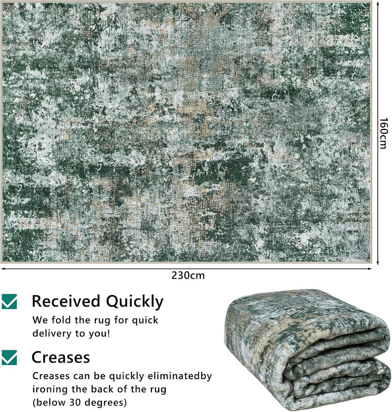 Large Modern Abstract Rugs Living Room Non-Slip