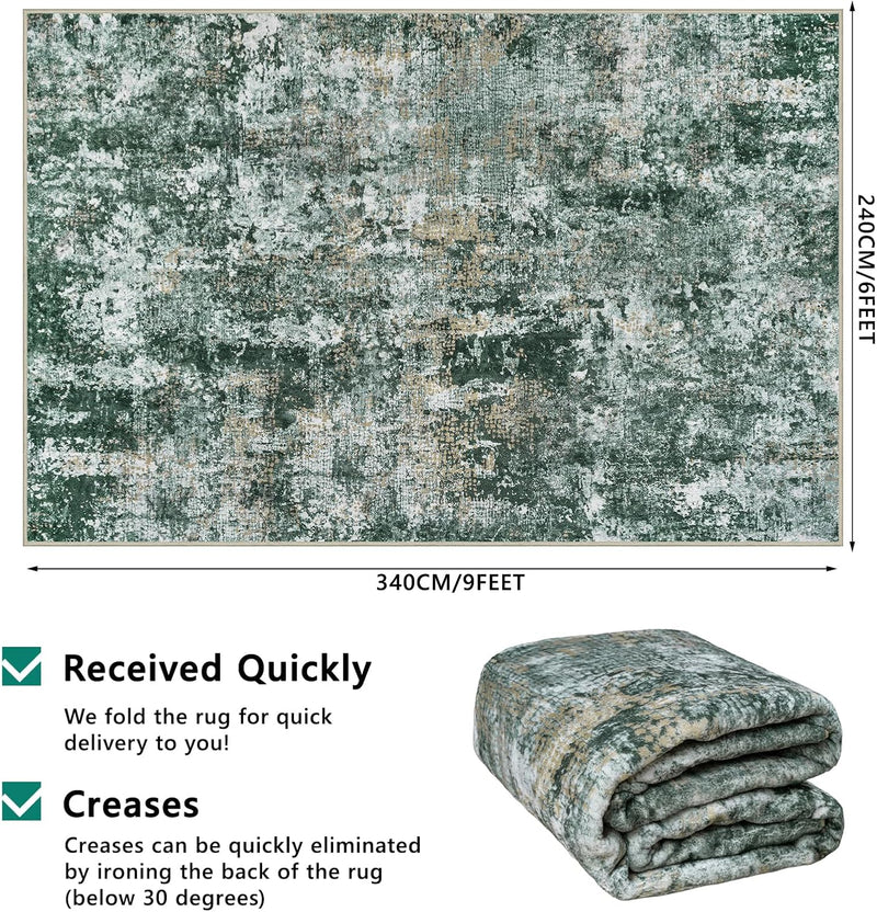 Large Modern Abstract Rugs Living Room Non-Slip