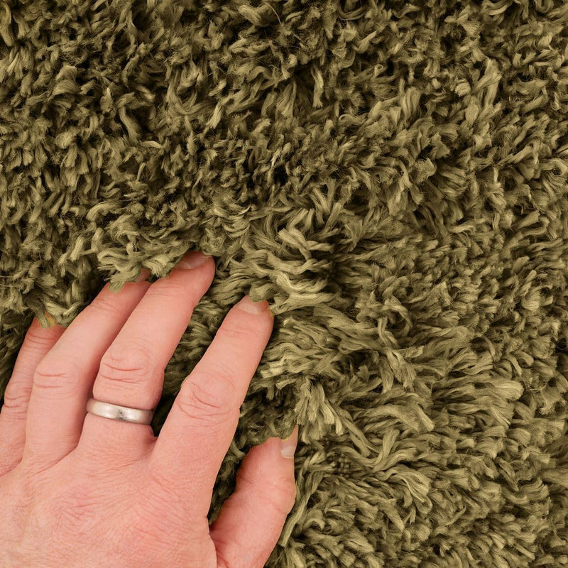 Large Modern Living Room Area Rug Thick Shaggy