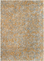 Large Ochre Fluffy Shaggy Shag Carpet Rug Affordable