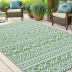 Large Outdoor Rug for Patios Waterproof Anti-Slip Reversible