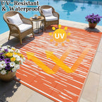 Large Outdoor Rug Garden
