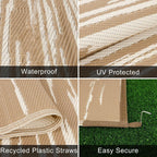 Large Outdoor Rug Garden