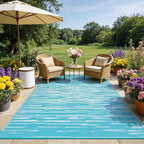 Large Outdoor Rug Garden