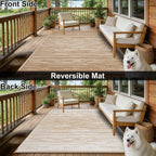 Large Outdoor Rug Garden
