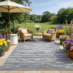 Large Outdoor Rug Garden