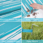Large Outdoor Rug Garden