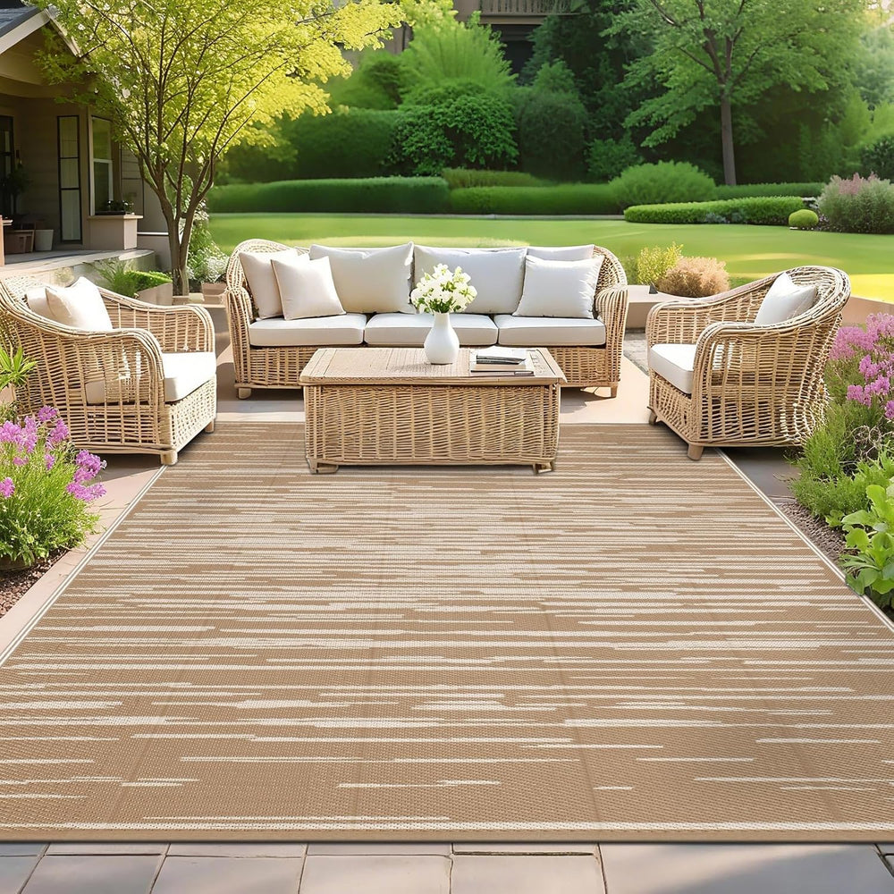 Large Outdoor Rug Garden