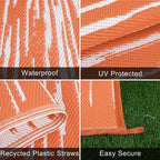 Large Outdoor Rug Garden