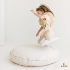 Large Round Floor Cushion Pillow for Kids Cotton