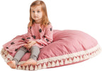 Large Round Floor Cushion Pillow for Kids Cotton