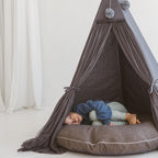 Large Round Floor Cushion Pillow for Kids Cotton