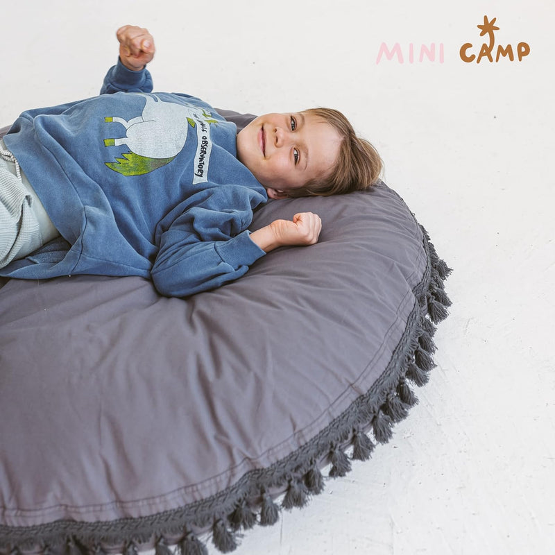 Large Round Floor Cushion Pillow for Kids Cotton