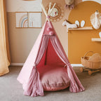Large Round Floor Cushion Pillow for Kids Cotton