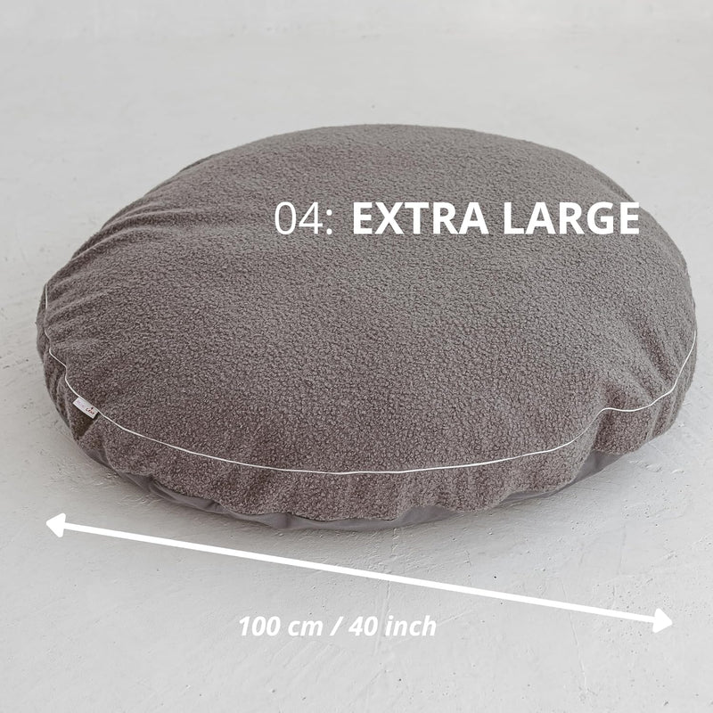 Large Round Floor Cushion Pillow for Kids Cotton