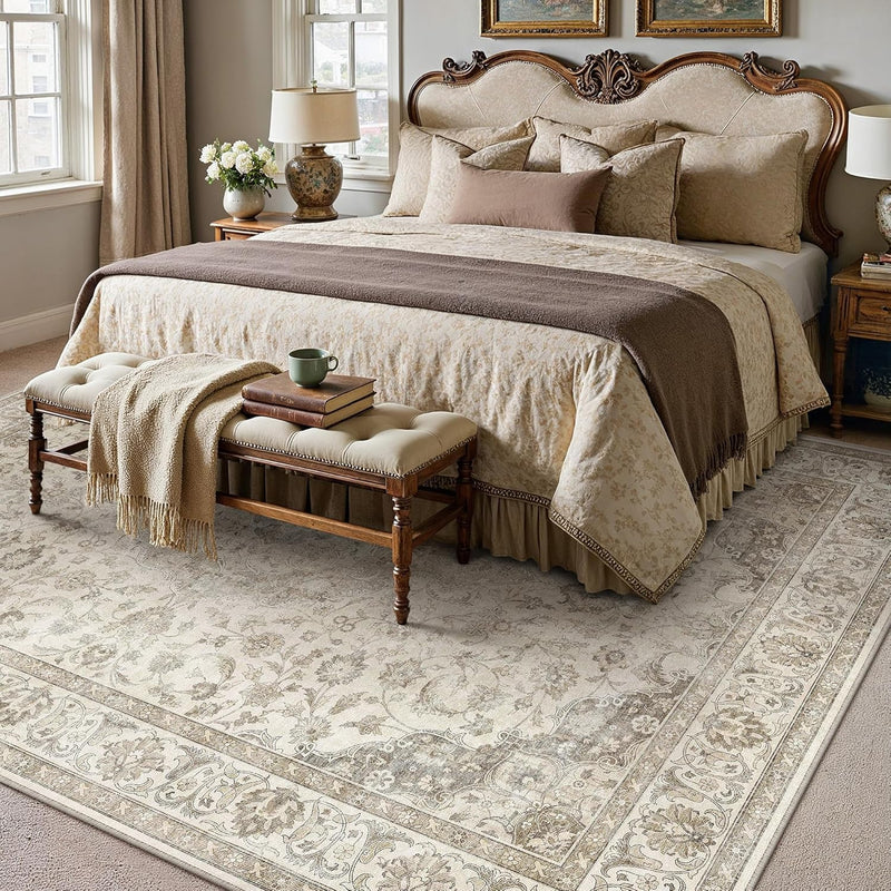 Large Rug for Living Room Machine Washable