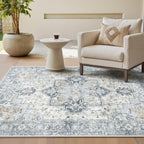 Large Rug Heritage Washable Non-Slip Vintage Boho