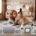 Taupe Door Mat Vintage Cashmere Feel Pile