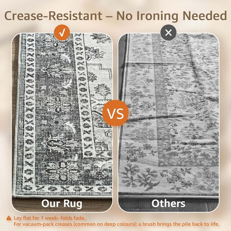 Taupe Door Mat Vintage Cashmere Feel Pile