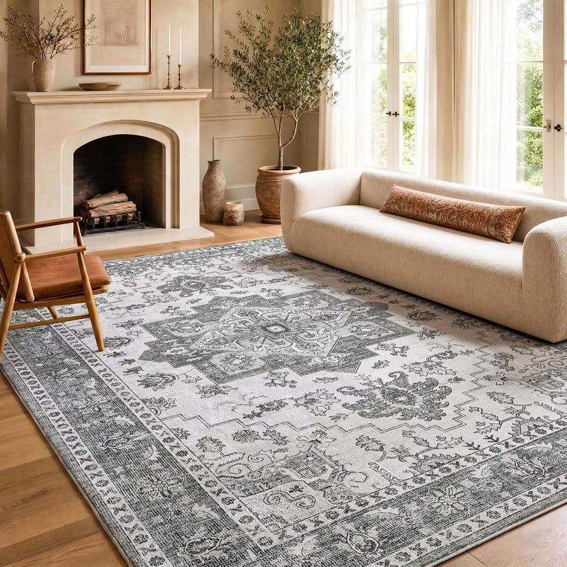 Taupe Door Mat Vintage Cashmere Feel Pile