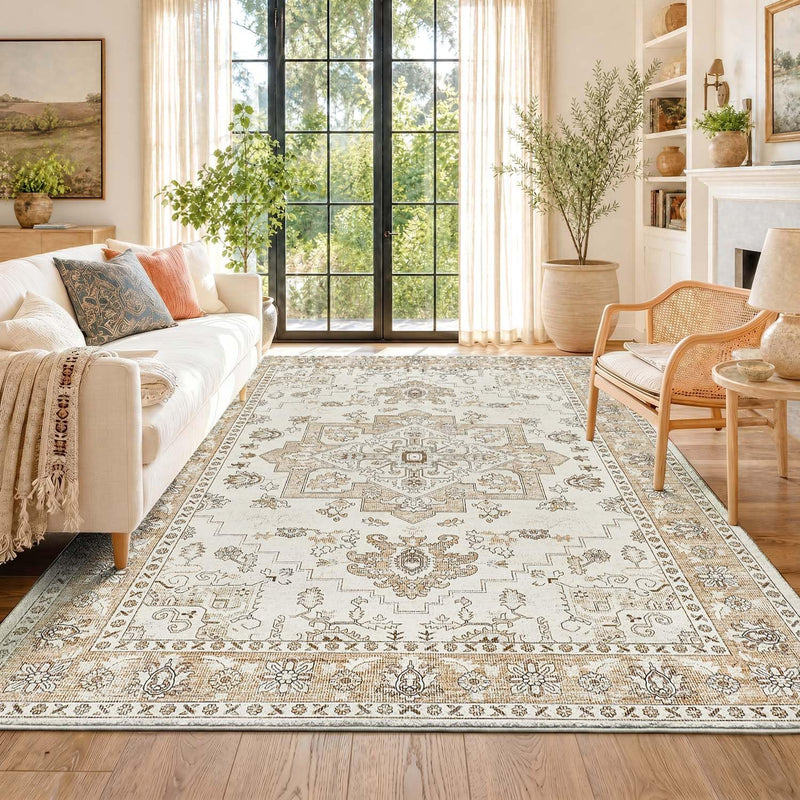 Taupe Door Mat Vintage Cashmere Feel Pile
