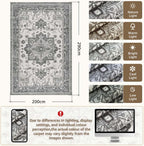 Taupe Door Mat Vintage Cashmere Feel Pile