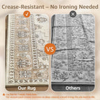 Taupe Door Mat Vintage Cashmere Feel Pile