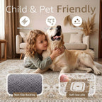 Taupe Door Mat Vintage Cashmere Feel Pile