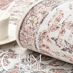 Large Rug Washable Floral Non Slip Lightweight