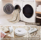 Taupe Door Mat Vintage Cashmere Feel Pile